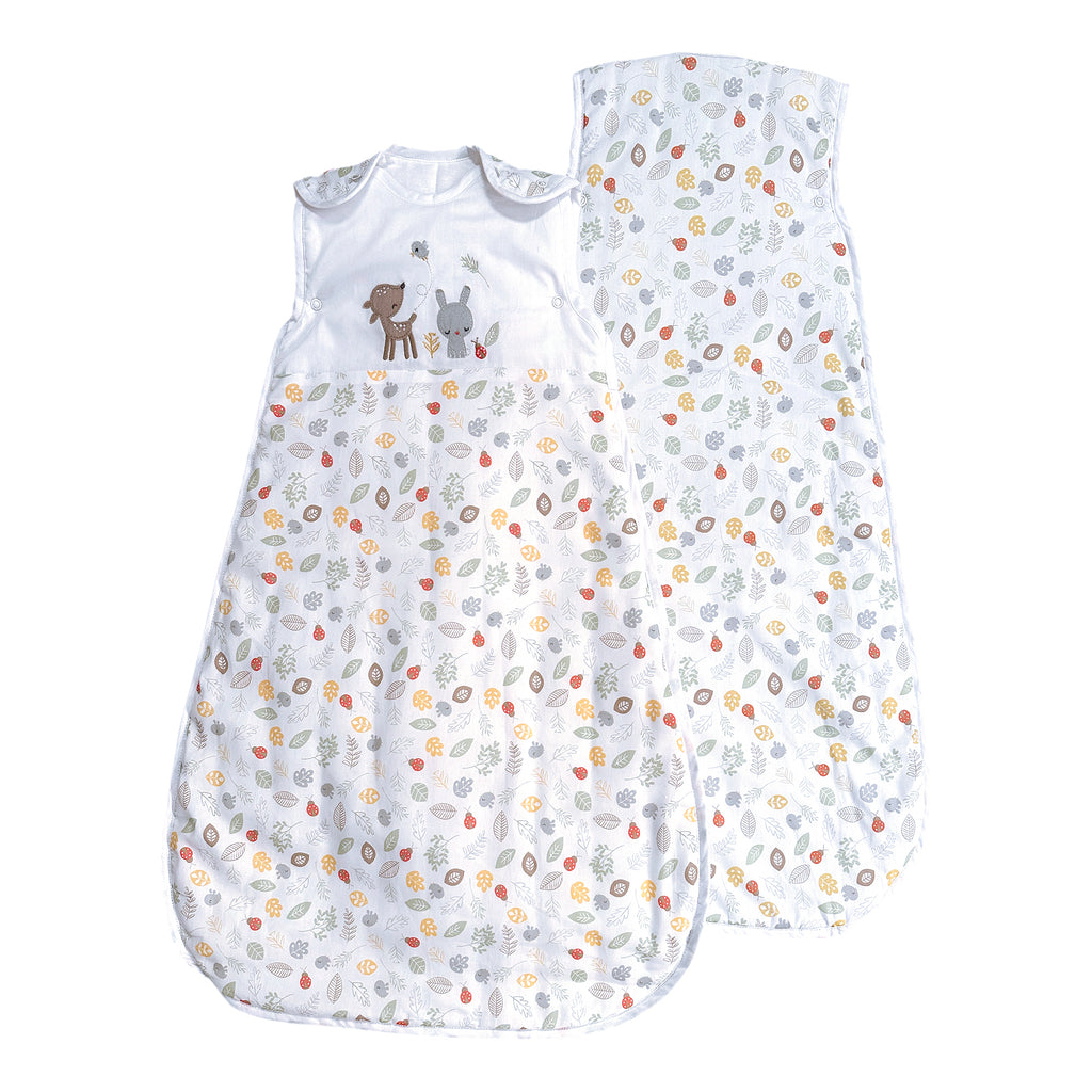  Silver Cloud Treetops Sleeping Bag 2.5 Tog 0-6M The Little Baby Brand The Little Baby Brand