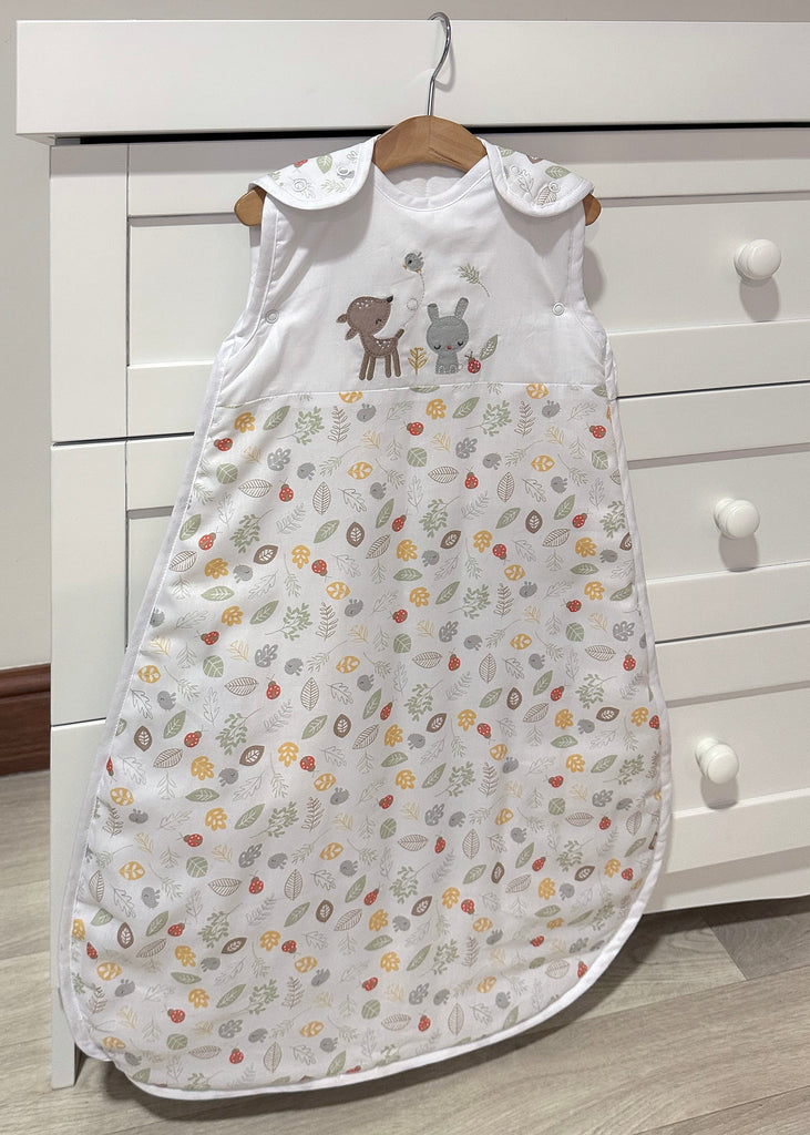 Baby Sleeping Bag Silver Cloud Treetops Baby Sleeping Bag 2.5 Tog - 0-6 months The Little Baby Brand The Little Baby Brand