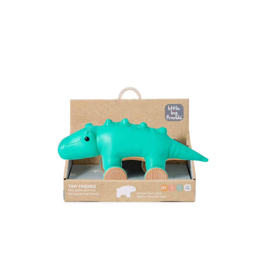 pull along toy Little Big Friends Pull Along - Achille The Crocodile The Little Baby Brand The Little Baby Brand