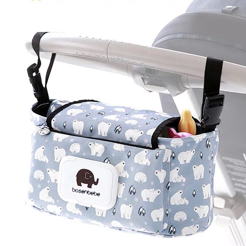 Baby Stroller Organizer Bag Mummy Diaper Bag Hook Baby Carriage Waterproof Large Capacity Stroller Accessories Travel Nappy eprolo The Little Baby Brand