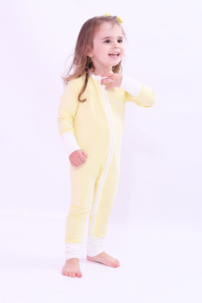 Baby Clothing Sweet Sunshine Bamboo Sleepeaz Sleepsuit Elivia James The Little Baby Brand