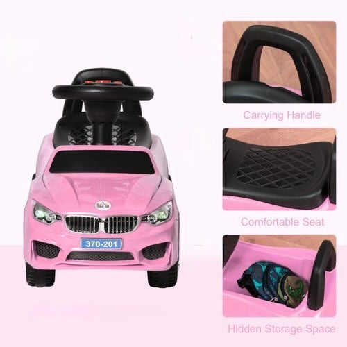 Ride on Car Ride-on Car for Babies and Toddlers - Pink HOMCOM The Little Baby Brand