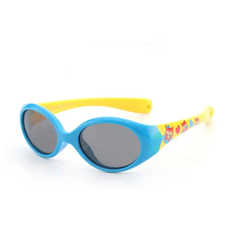 New Baby Boys Sunglasses Polarized 0-2 Years Old Girls Resin Environmental Safe Shades UV400 Kids Sun Glasses Strap Accessories The Little Baby Brand The Little Baby Brand