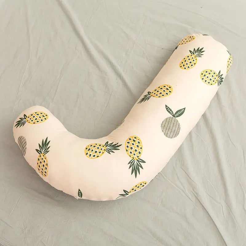 Fresh Pineapple Multi-Function Pregnancy Pillow Sleeping Support Breastfeeding Nursing Pillow Full Body Maternity Pillow Sleep C The Little Baby Brand The Little Baby Brand