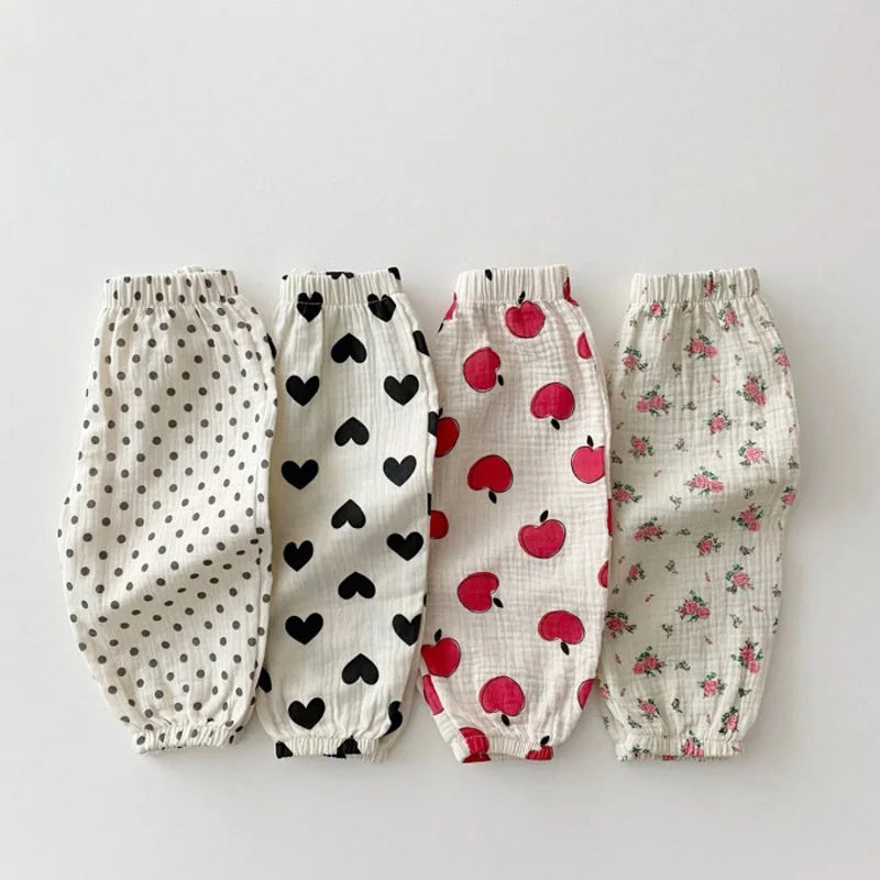 baby trousers Cotton Muslin Baby Trousers (Copy) The Little Baby Brand The Little Baby Brand