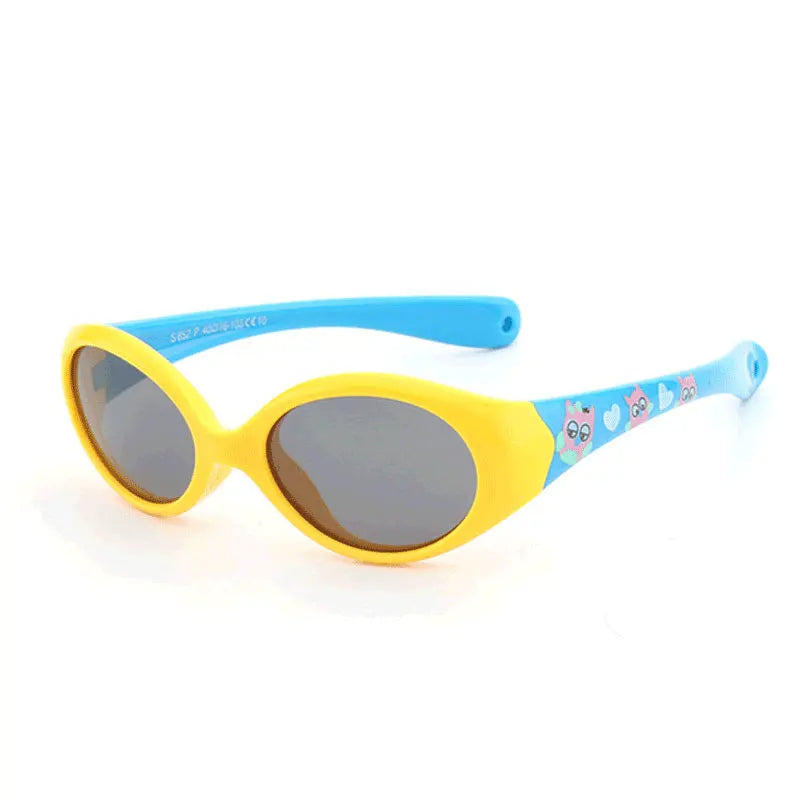 New Baby Boys Sunglasses Polarized 0-2 Years Old Girls Resin Environmental Safe Shades UV400 Kids Sun Glasses Strap Accessories The Little Baby Brand The Little Baby Brand