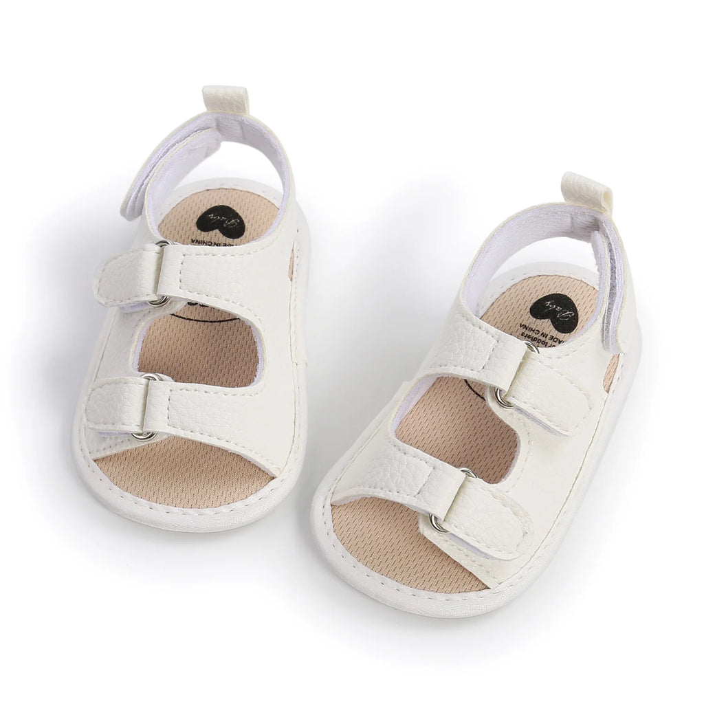 New Baby Sandals Baby Shoes Baby Boy Girl Sandals PU Soft Bottom Sole Anti-Slip Infant First Walker Crib Shoes Newborn Moccasins The Little Baby Brand The Little Baby Brand