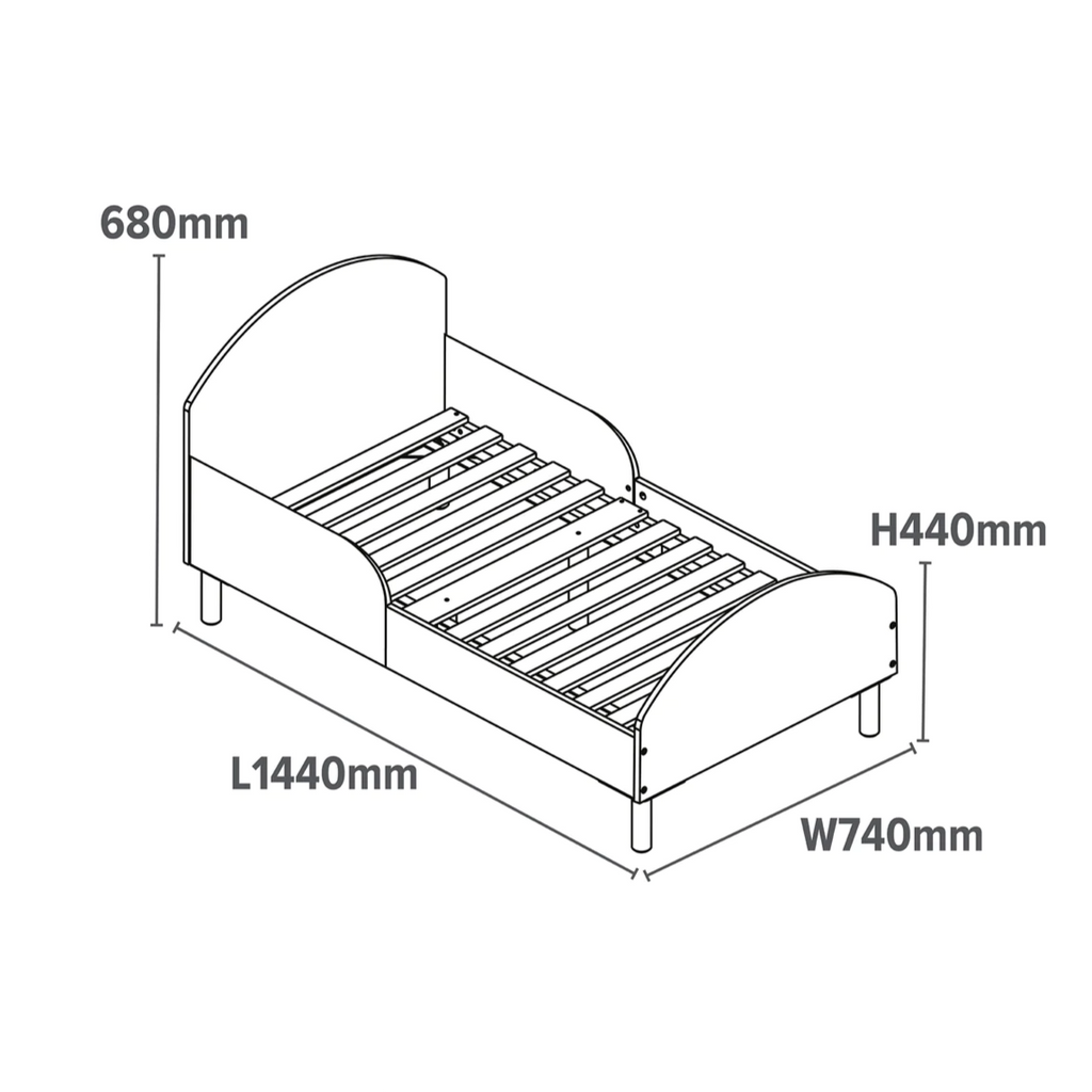 Toddler Bed Spaceman Toddler Bed The Little Baby Brand The Little Baby Brand