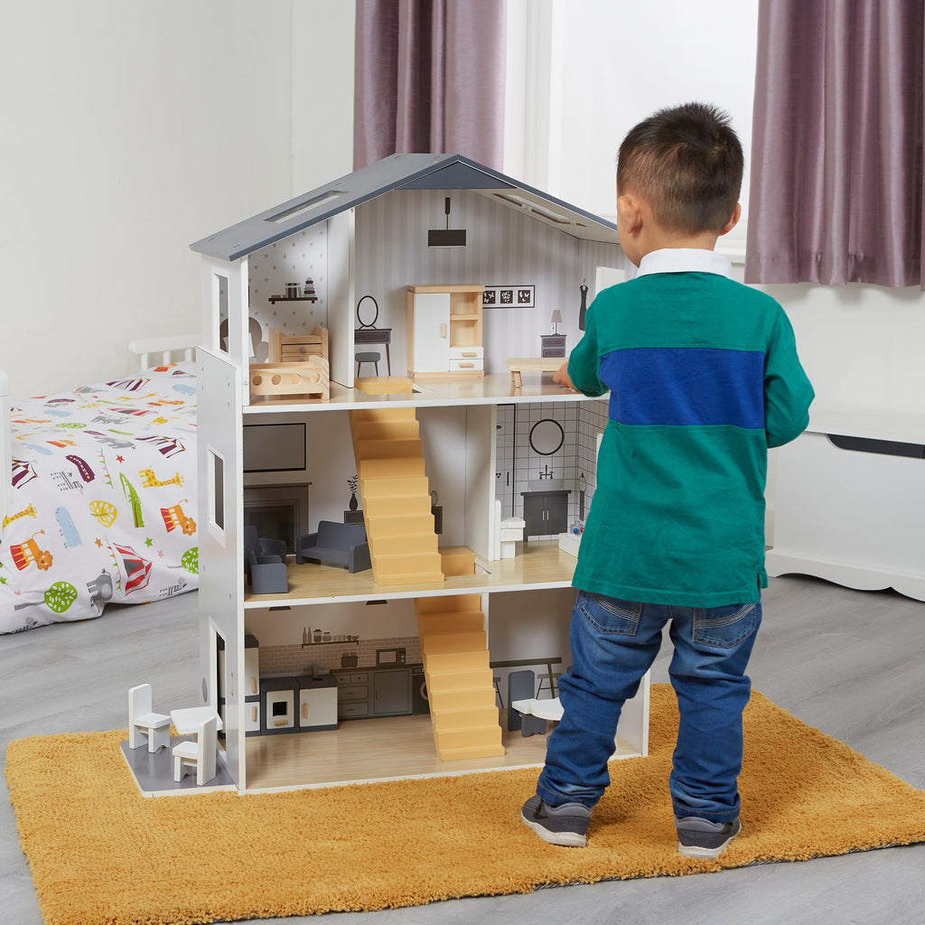 Toys Liberty House Contemporary Dollhouse Liberty House Toys The Little Baby Brand