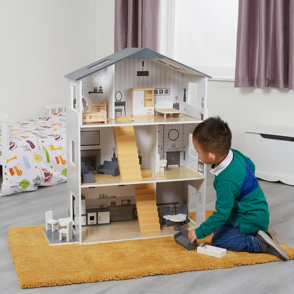 Toys Liberty House Contemporary Dollhouse Liberty House Toys The Little Baby Brand