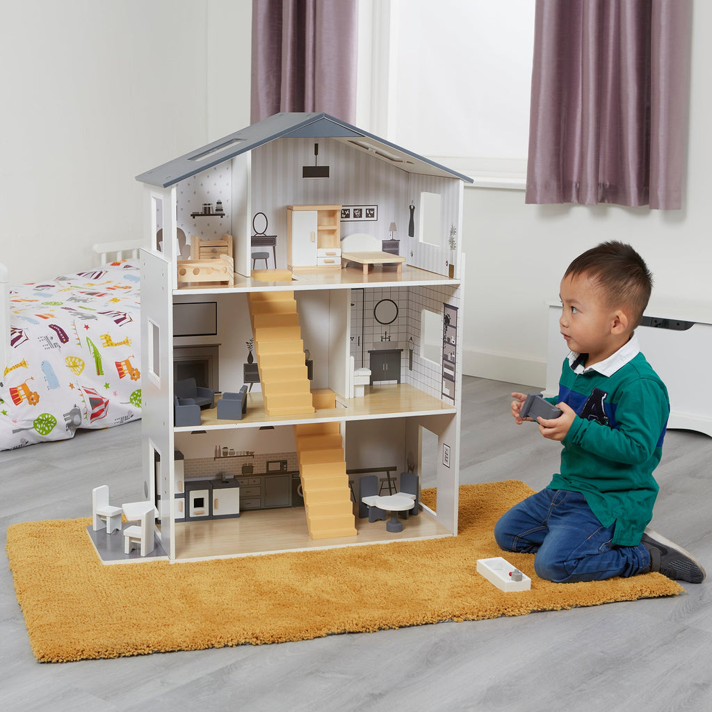 Toys Liberty House Contemporary Dollhouse Liberty House Toys The Little Baby Brand