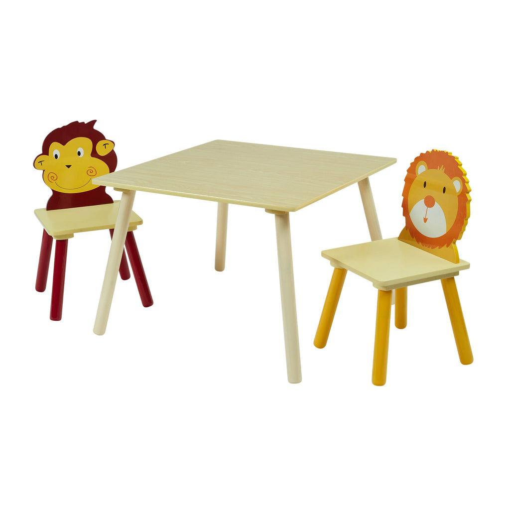 Nursery Liberty House Children's Wooden Jungle Table & Chairs Liberty House Toys The Little Baby Brand