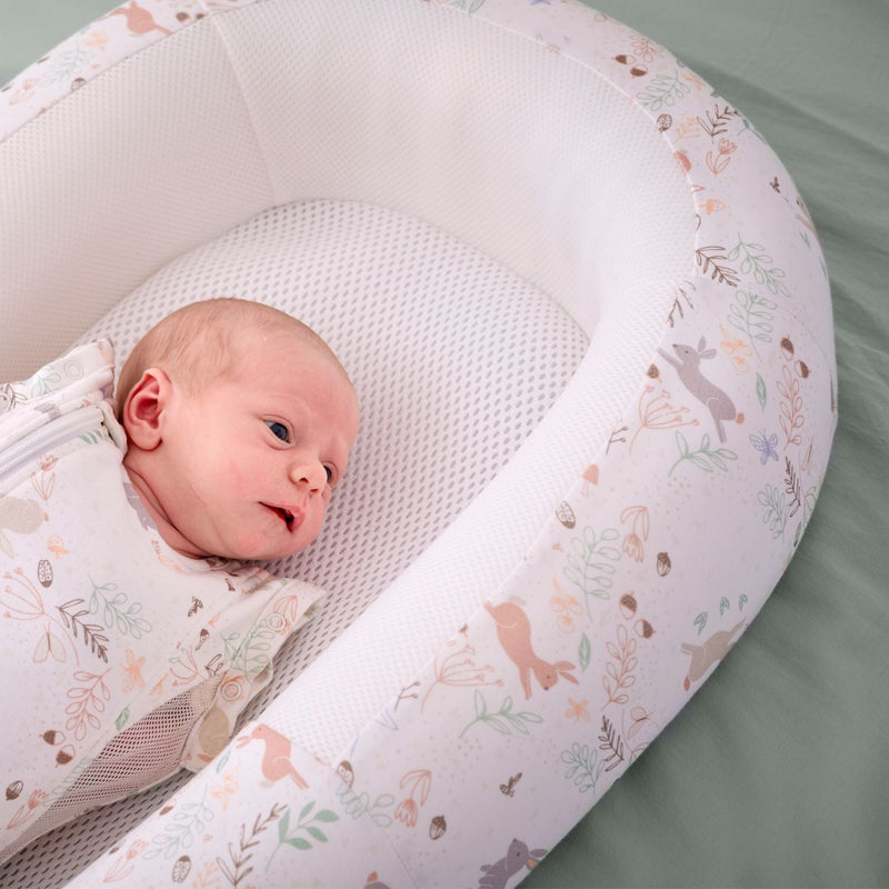 Purflo White Purflo Sleep Tight Baby Bed - Storybook Nutmeg