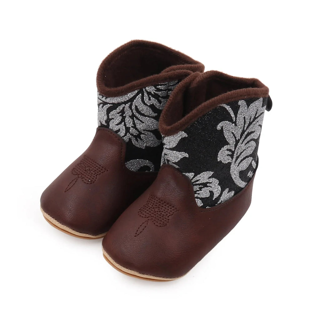 Baby Boys Girls Winter Toddler Short Boots Soft Rubber Bottom Non-Slip Baby Boots The Little Baby Brand The Little Baby Brand