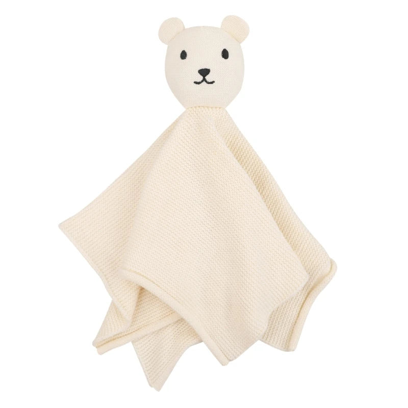 Safe Cotton Baby Towel Newborn Appease Towel Soft Baby Cotton Comforter Security Blanket kawaii Bear Sleeping Dolls Face Towel The Little Baby Brand The Little Baby Brand