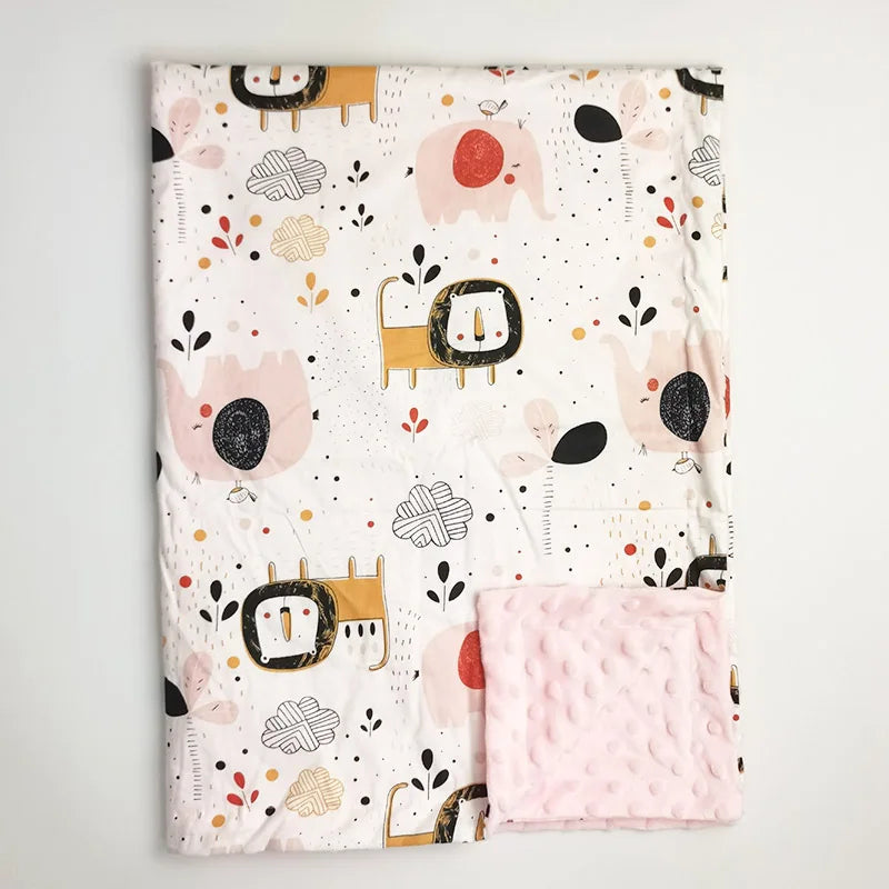 100 * 75 Spring/Summer New Baby Bean Blanket The Little Baby Brand The Little Baby Brand