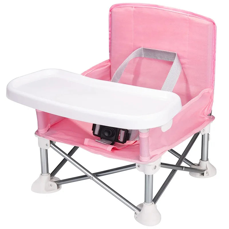 Baby Furniture Supplies Booster Seat Dining Chair Portable Travel Folding Kids With Feeding Chair Outdoor Beach Seat The Little Baby Brand The Little Baby Brand