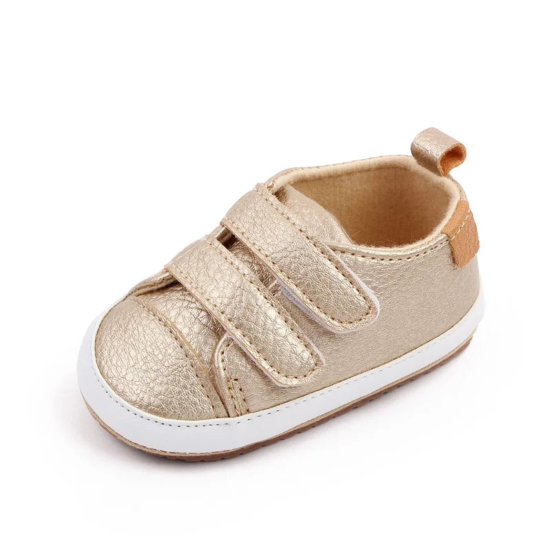 Baby Casual Sneaker Spring and Autumn Soft PU and TPR Sole Anti-slip High Quality Hot Selling 2023 New Fashion for Toddler 0-12M The Little Baby Brand The Little Baby Brand