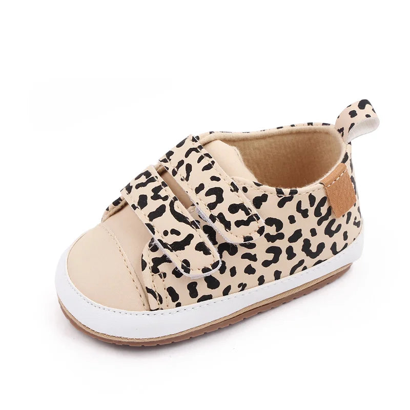 Baby Casual Sneaker Spring and Autumn Soft PU and TPR Sole Anti-slip High Quality Hot Selling 2023 New Fashion for Toddler 0-12M The Little Baby Brand The Little Baby Brand