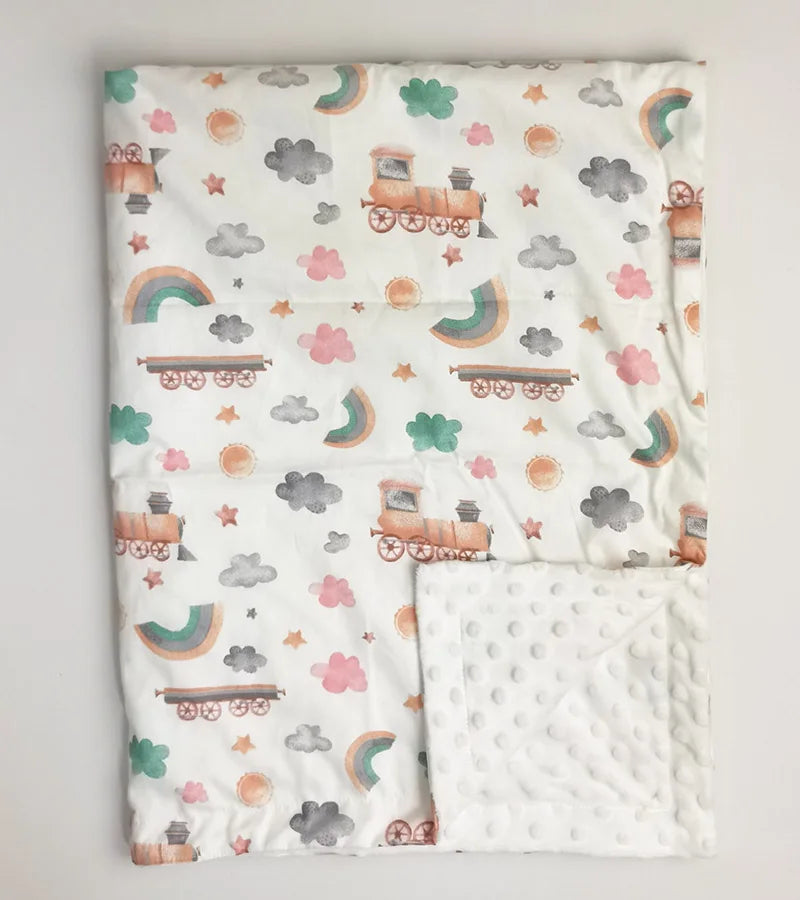 100 * 75 Spring/Summer New Baby Bean Blanket The Little Baby Brand The Little Baby Brand