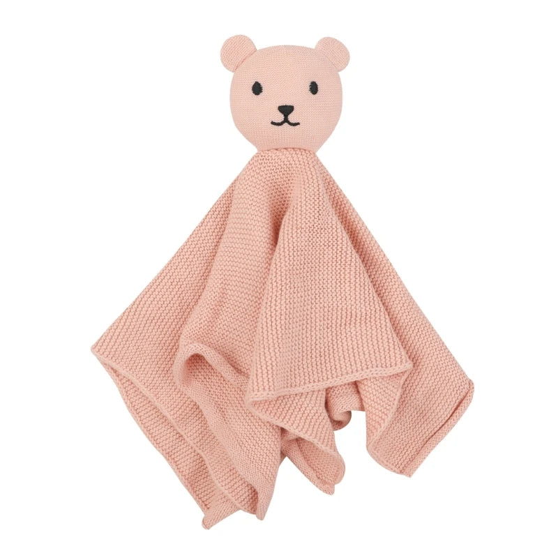 Safe Cotton Baby Towel Newborn Appease Towel Soft Baby Cotton Comforter Security Blanket kawaii Bear Sleeping Dolls Face Towel The Little Baby Brand The Little Baby Brand