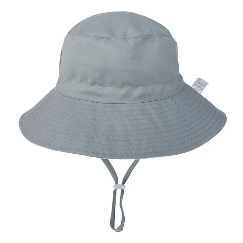 Girls Boys Outdoor Anti UV Beach Cap Summer Baby Sun Hat Kids Bucket Cap The Little Baby Brand The Little Baby Brand