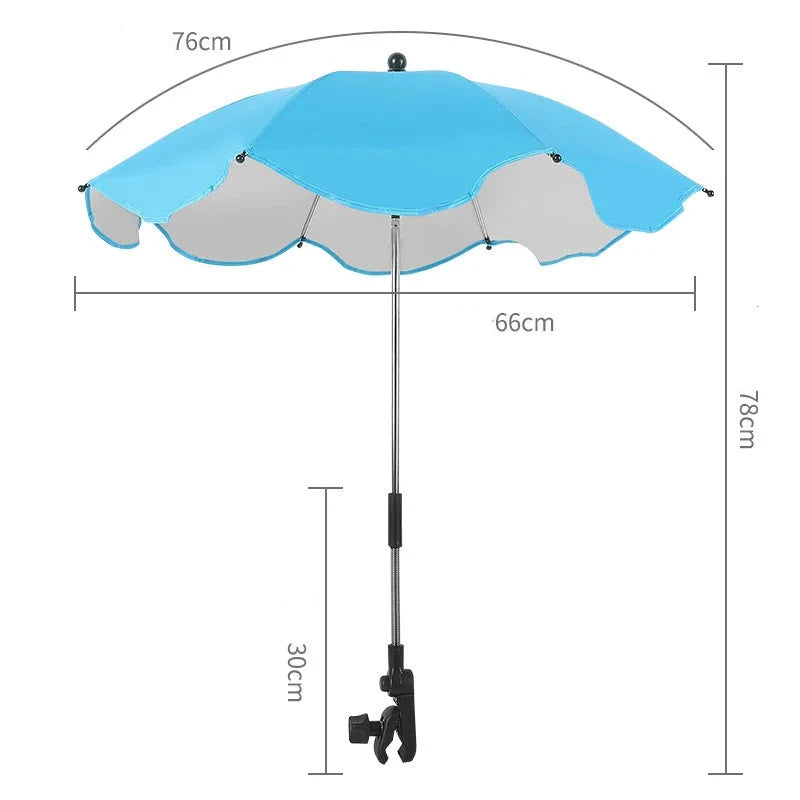 pram umbrella Universal Baby Pram Umbrella (Copy) The Little Baby Brand The Little Baby Brand