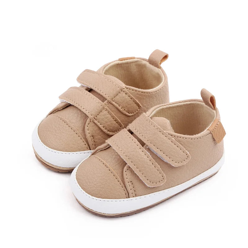 Baby Casual Sneaker Spring and Autumn Soft PU and TPR Sole Anti-slip High Quality Hot Selling 2023 New Fashion for Toddler 0-12M The Little Baby Brand The Little Baby Brand