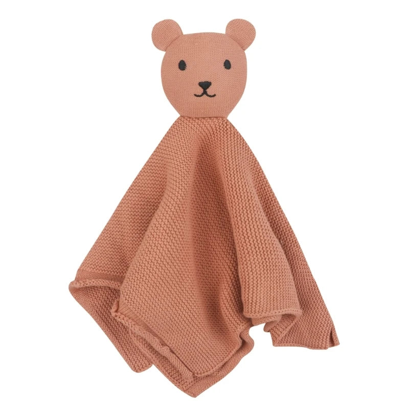 Safe Cotton Baby Towel Newborn Appease Towel Soft Baby Cotton Comforter Security Blanket kawaii Bear Sleeping Dolls Face Towel The Little Baby Brand The Little Baby Brand