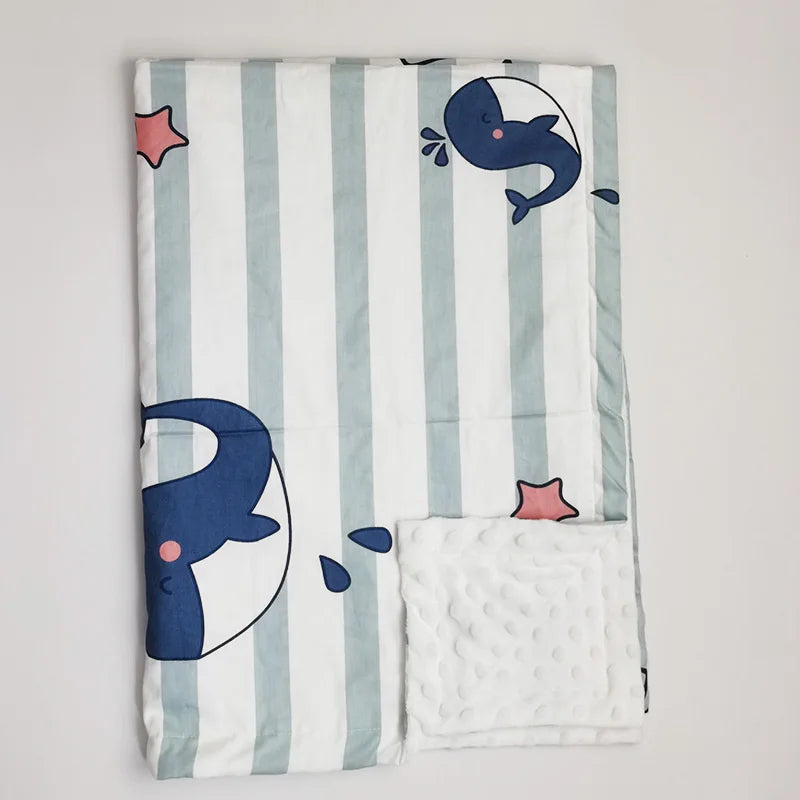 100 * 75 Spring/Summer New Baby Bean Blanket The Little Baby Brand The Little Baby Brand