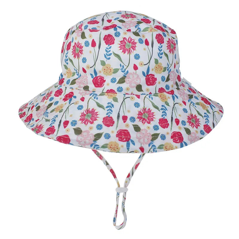 Girls Boys Outdoor Anti UV Beach Cap Summer Baby Sun Hat Kids Bucket Cap The Little Baby Brand The Little Baby Brand