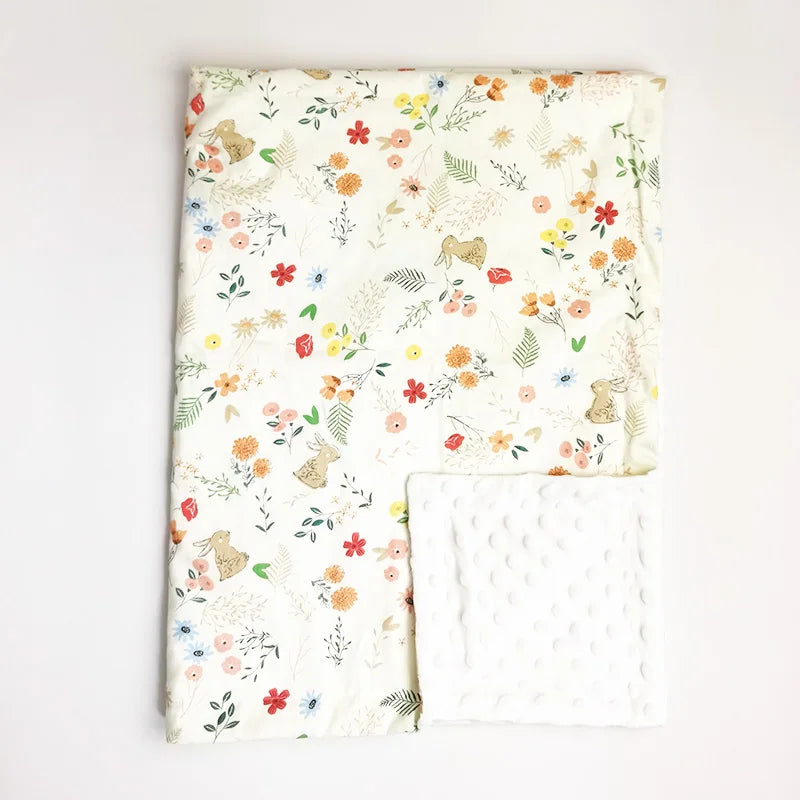 100 * 75 Spring/Summer New Baby Bean Blanket The Little Baby Brand The Little Baby Brand