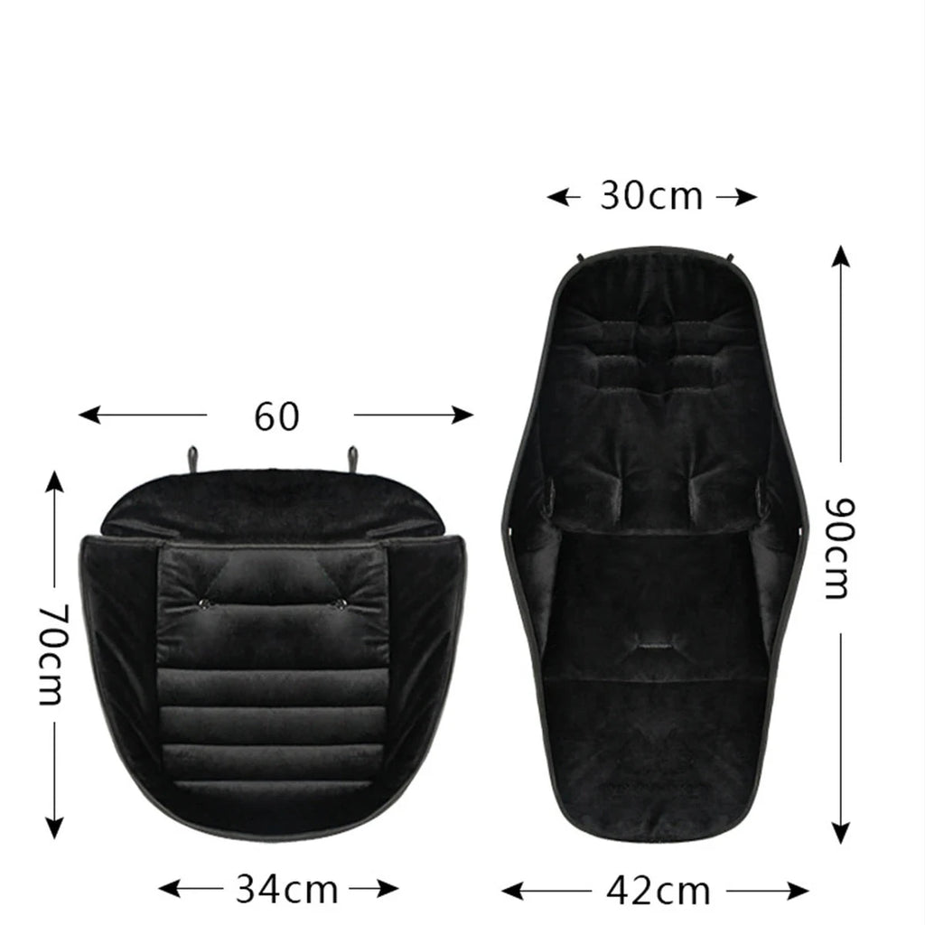 Baby Stroller Sleeping Bag Newborn Windproof Cushion Footmuff Pram Sleepsacks Infant Winter cart Sleep Sack Car Bags For Babies The Little Baby Brand The Little Baby Brand