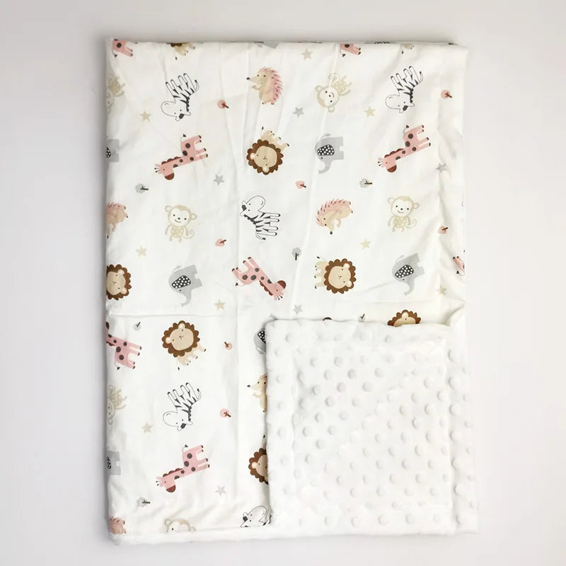 100 * 75 Spring/Summer New Baby Bean Blanket The Little Baby Brand The Little Baby Brand