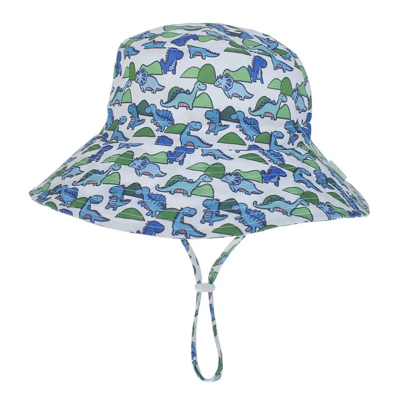 Girls Boys Outdoor Anti UV Beach Cap Summer Baby Sun Hat Kids Bucket Cap The Little Baby Brand The Little Baby Brand