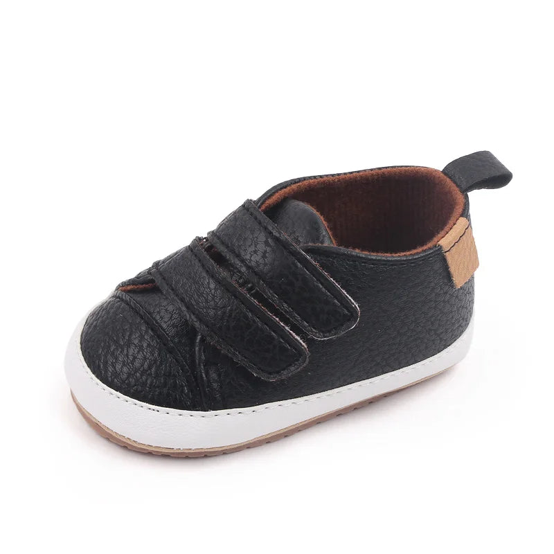 Baby Casual Sneaker Spring and Autumn Soft PU and TPR Sole Anti-slip High Quality Hot Selling 2023 New Fashion for Toddler 0-12M The Little Baby Brand The Little Baby Brand