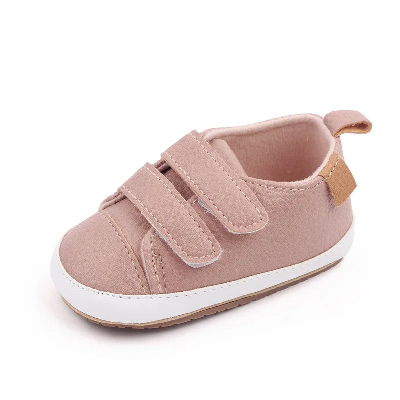 Baby Casual Sneaker Spring and Autumn Soft PU and TPR Sole Anti-slip High Quality Hot Selling 2023 New Fashion for Toddler 0-12M The Little Baby Brand The Little Baby Brand