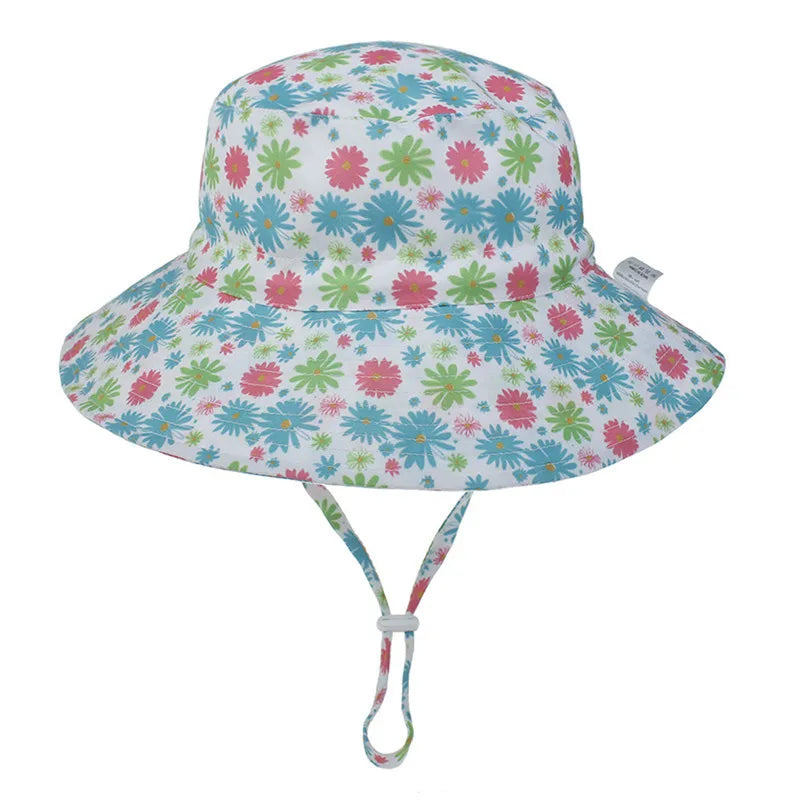 Girls Boys Outdoor Anti UV Beach Cap Summer Baby Sun Hat Kids Bucket Cap The Little Baby Brand The Little Baby Brand