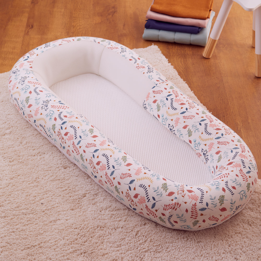 baby nest Purflo Sleeptight Baby Bed Botanical The Little Baby Brand The Little Baby Brand