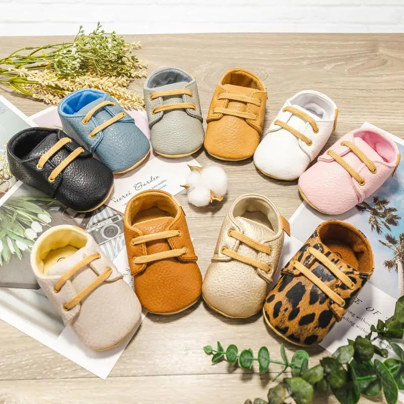 Baby shoes Leather Lace Up Baby Shoes (Copy) The Little Baby Brand The Little Baby Brand