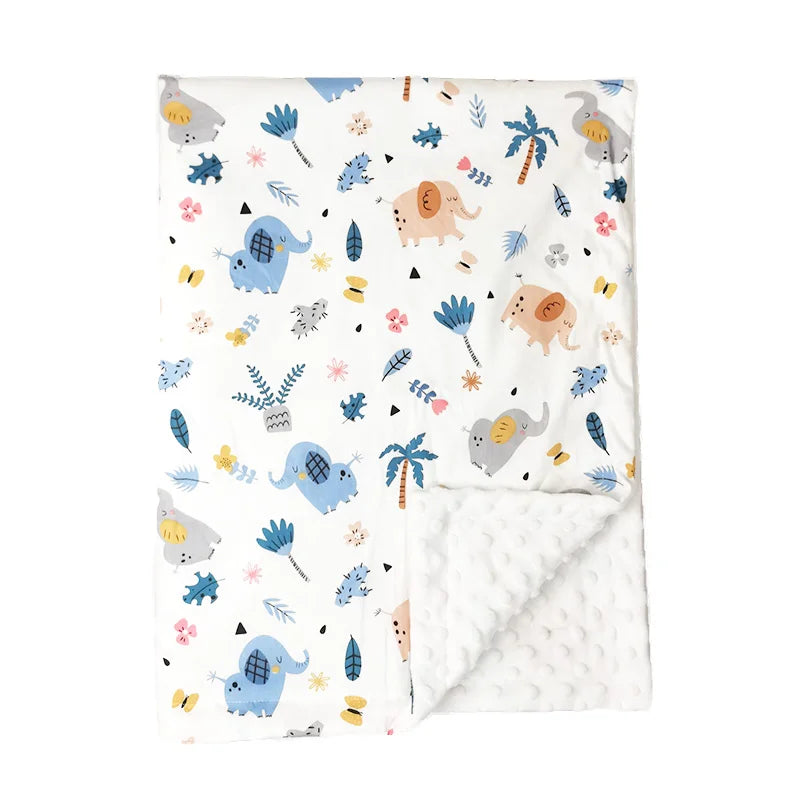 100 * 75 Spring/Summer New Baby Bean Blanket The Little Baby Brand The Little Baby Brand