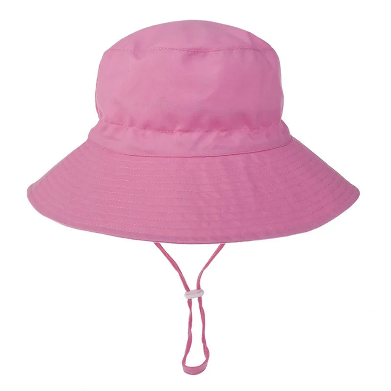 Girls Boys Outdoor Anti UV Beach Cap Summer Baby Sun Hat Kids Bucket Cap The Little Baby Brand The Little Baby Brand