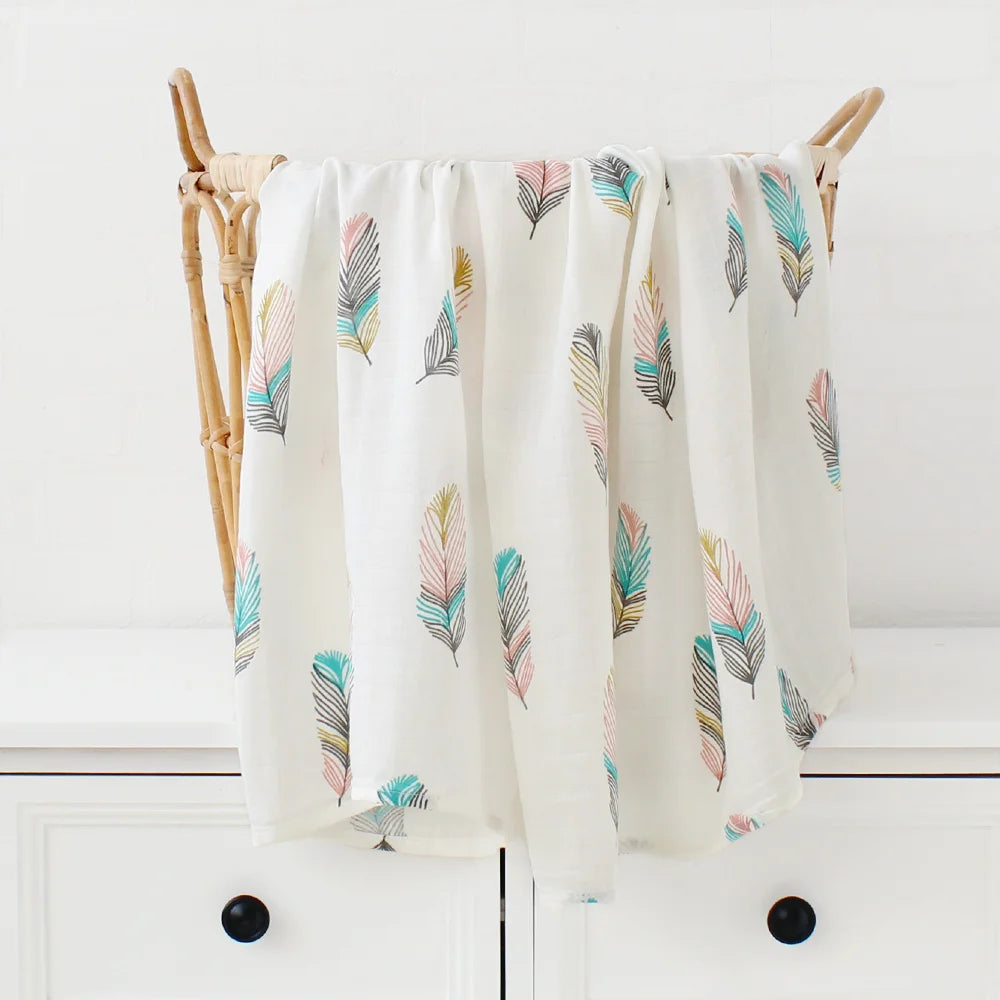 Muslin Swaddle Blanket Bamboo Muslin Swaddle Blanket. (Copy) The Little Baby Brand The Little Baby Brand