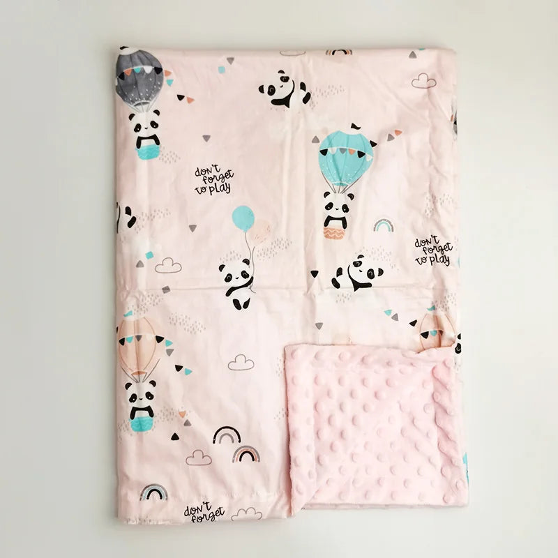 100 * 75 Spring/Summer New Baby Bean Blanket The Little Baby Brand The Little Baby Brand