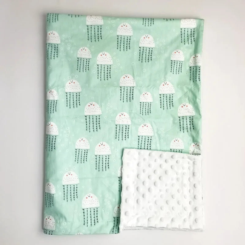 100 * 75 Spring/Summer New Baby Bean Blanket The Little Baby Brand The Little Baby Brand