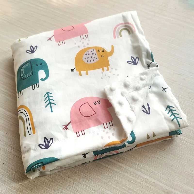 100 * 75 Spring/Summer New Baby Bean Blanket The Little Baby Brand The Little Baby Brand