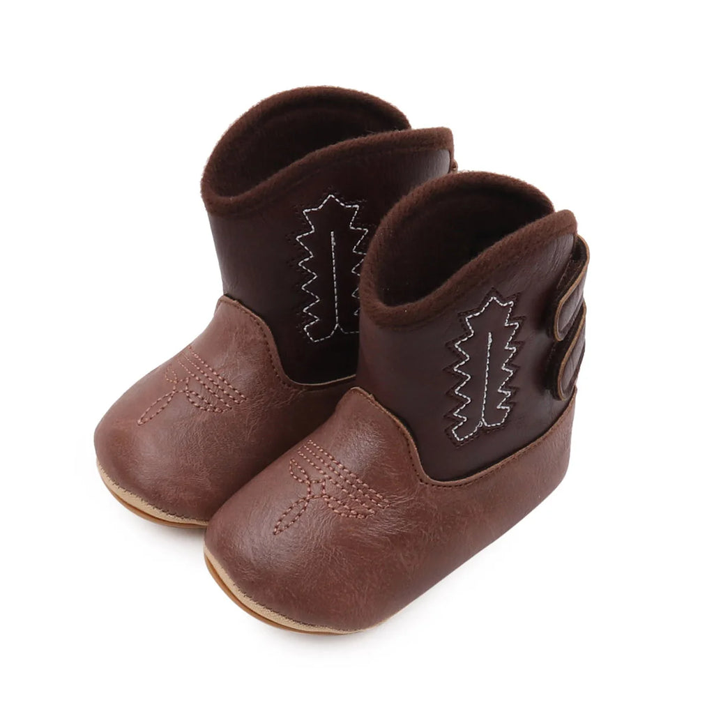 Baby Boys Girls Winter Toddler Short Boots Soft Rubber Bottom Non-Slip Baby Boots The Little Baby Brand The Little Baby Brand