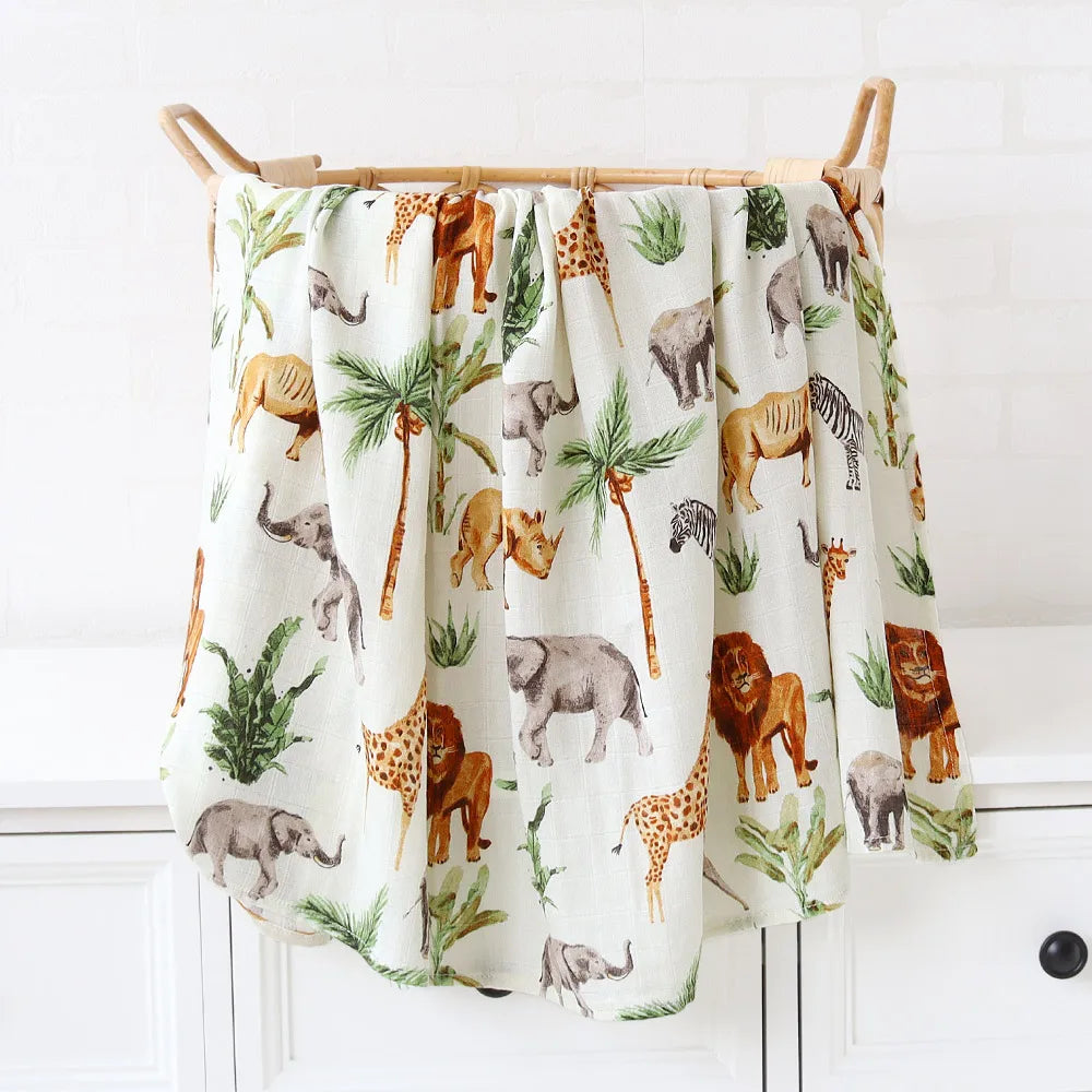 Muslin Swaddle Blanket Bamboo Muslin Swaddle Blanket. (Copy) The Little Baby Brand The Little Baby Brand