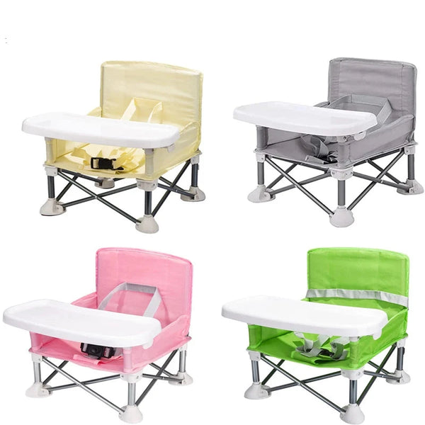 Baby Furniture Supplies Booster Seat Dining Chair Portable Travel Folding Kids With Feeding Chair Outdoor Beach Seat The Little Baby Brand The Little Baby Brand