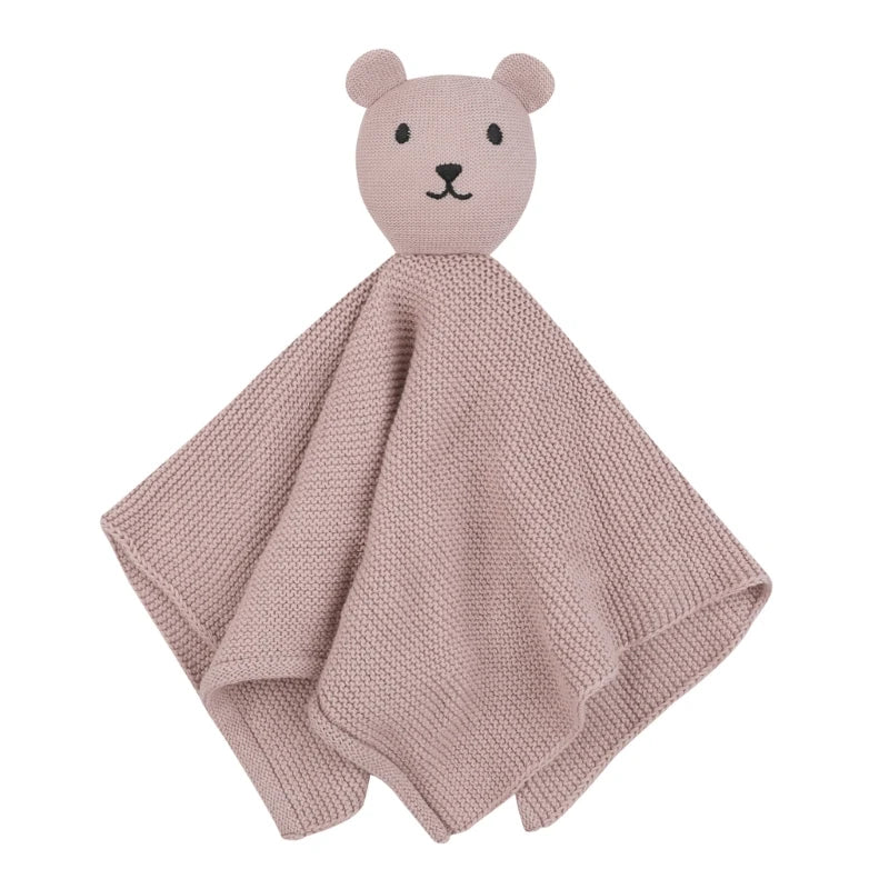 Safe Cotton Baby Towel Newborn Appease Towel Soft Baby Cotton Comforter Security Blanket kawaii Bear Sleeping Dolls Face Towel The Little Baby Brand The Little Baby Brand